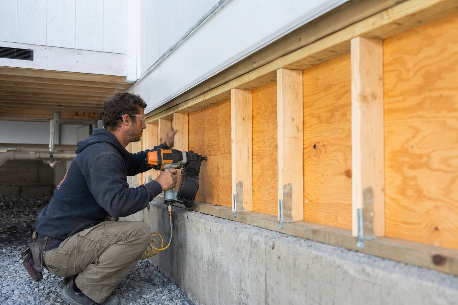 How much does cripple wall bracing cost for a home?